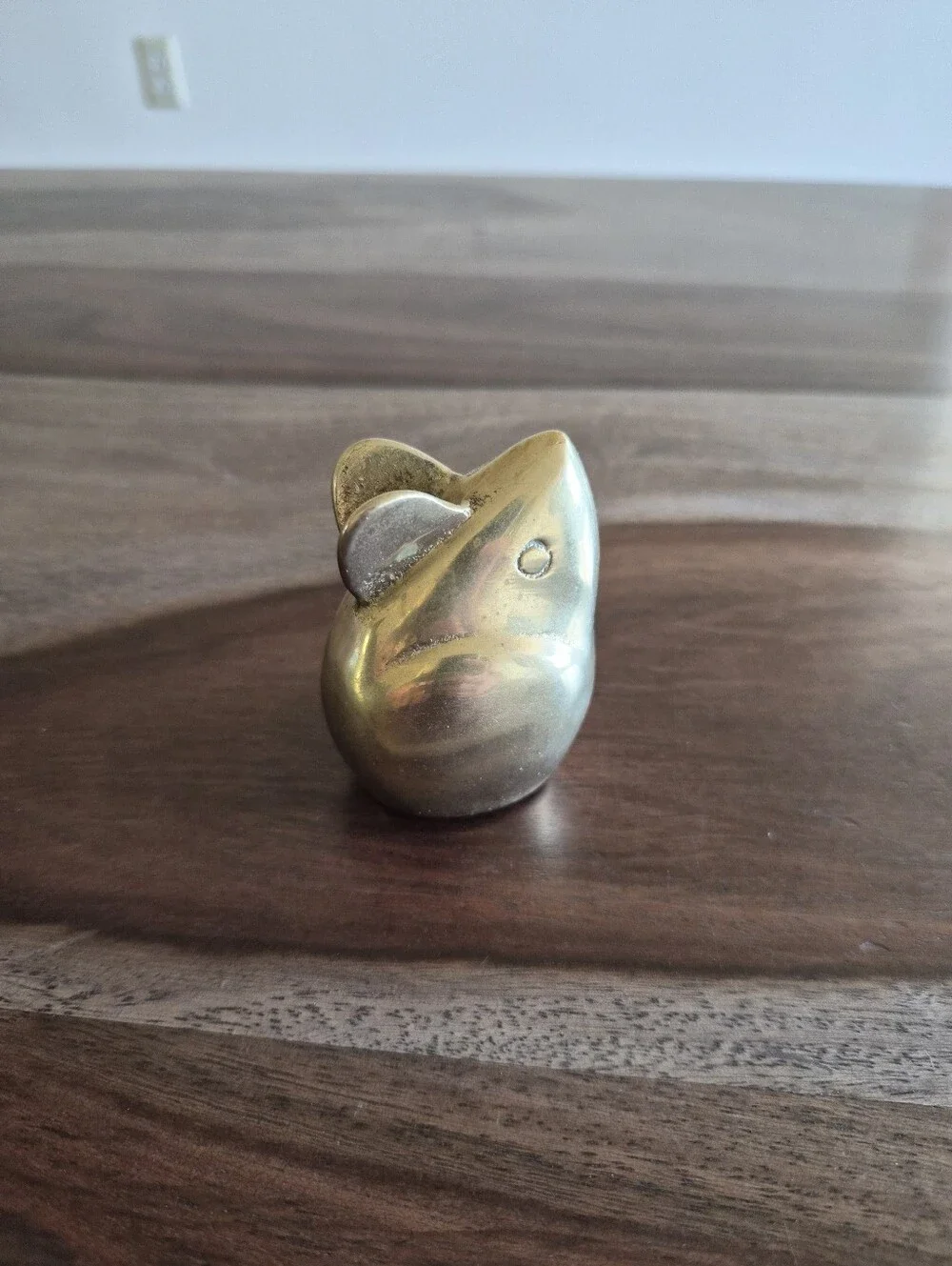 Brass Mouse Figurine